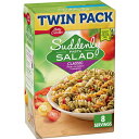 Betty Crocker 突然パスタサラダ、クラシック、ツインパック、15.5 オンス Betty Crocker Suddenly Pasta Salad, Classic, Twin Pack, 15.5 oz