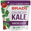 Brad's Ax[X̃I[KjbN N`[ P[A@pCA L[A3 ܁Av 6 H Brad's Plant Based Organic Crunchy Kale, Vampire Killer, 3 Bags, 6 Servings Total