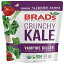 Brad's ʪ١Υ˥å  롢ѥ 顼3 ޡ 6 ʬ Brad's Plant Based Organic Crunchy Kale, Vampire Killer, 3 Bags, 6 Servings Total