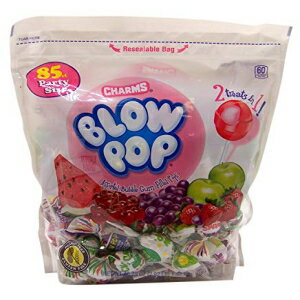 チャーム ブロウ ポップ - 85カラット。パーティーサイズバッグ(1袋) Charms Blow Pop - 85 ct. Party Size Bag (1 Bag)