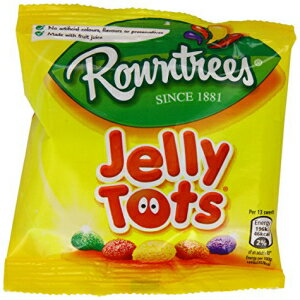 ラウンツリーズ ゼリートッツ 36 個入りケース Rowntrees Jelly Tots Case of 36