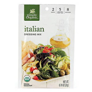 Simply Organic Italian、認定オーガニック、グルテンフリー | 0.7オンス Simply Organic Italian, Certified Organic, Gluten-Free | 0.7 oz