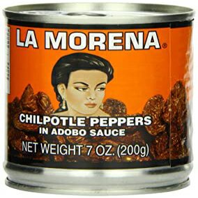 La Morena `|gybp[̃Ah{\[XЂA7IXi24pbNj La Morena Chipotle Peppers in Adobo Sauce, 7 Ounce (Pack of 24)