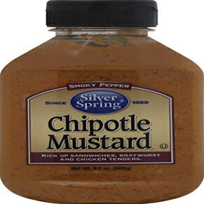 シルバースプリングマスタード、チポトレ、9.5オンス Silver Springs Mustard, Chipotle, 9.5 oz