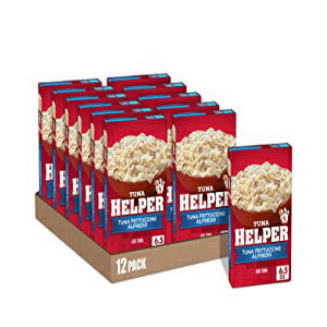 Betty Crocker マグロヘルパー、フェットチーネ アルフレッド、6.5 オンス (12 個パック) Betty Crocker Tuna Helper, Fettuccine Alfredo, 6.5 oz (Pack of 12)