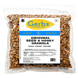   ϥˡ Ρ顢2 LBS By Gerbs - ȥå 14 ʪ륮ե꡼ &Ȥߴ - ӡ & - ɥ Seed n' Honey Granola, 2 LBS By Gerbs - Top 14 Food Allergy Free &NON G