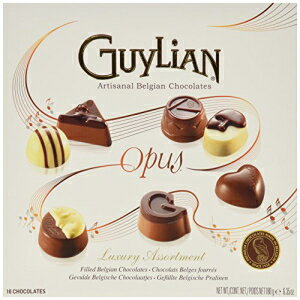 ギリアン ベルギー チョコレート 16 個の贅沢な詰め合わせオーパス 6.35 オンス Guylian Belgium Chocolates 16 Piece Luxury Assortment Opus, 6.35 Ounce