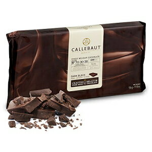 ベルギー ダーク チョコレート ベーキング ブロック - 70.4% - 11 ポンド ブロック Belgian Dark Chocolate Baking Block - 70.4% - 11 lb block