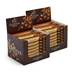 ǥ 祳ƥ ⡼ߥ륯祳졼 ɥС եȤ˺Ŭ 祳졼Ȳۻ 祳졼ȥС 48 Godiva Chocolatier Small Milk Chocolate with Almond Bar, Great as a Gift, Chocolate Treats, Chocolate B