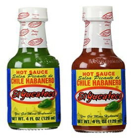 エル ユカテコ ハバネロ ソース グリーン & レッド ツイン パック 4 オンス El Yucateco Habanero Sauce Green & Red Twin Pack 4 oz