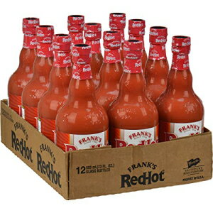 Frank's RedHot ꥸʥ ڥåѡ (ȥեɥ꡼)23 ̥ (12 ĥѥå) Frank's RedHot Original Cayenne Pepper Sauce (Keto Friendly), 23 fl oz (Pack of 12)