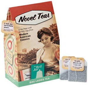 楽天GlomarketNovel Teas - Modern American Classics には、最高級のイングリッシュ ブレックファスト ティーで作られた、世界中の文学の引用が個別にタグ付けされた 25 個のティーバッグが含まれています。 Novel Teas - Modern American Classics contains 25 teaba