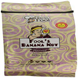 The Coffee Fool バナナナッツグラウンドコーヒー、フレンチプレス、2ポンド The Coffee Fool Banana Nut Ground Coffee, French Press, 2 Pound