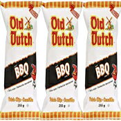 オールド ダッチ ポテトチップス BBQ 255g {カナダ輸入} (3個パック) Old Dutch Potato Chips BBQ 255g {Imported from Canada} (3-Pack)
