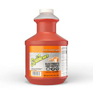 Sqwincher 液体濃縮物、オレンジ、64 液量オンス (6 個パック) Sqwincher Liquid Concentrate, Orange, 64 fl oz (Pack of 6)