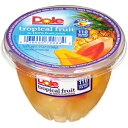 Dole gsJt[c 100% t[cW[XA7IXe (12pbN) Dole Tropical Fruit In 100% Fruit Juices, 7-Ounce Containers (Pack of 12)