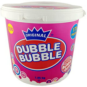ダブルバブル オリジナルフレーバーバブルガム 1.05kg 175個パック Dubble Bubble Original Flavor Bubble Gum 1.05kg 175pk