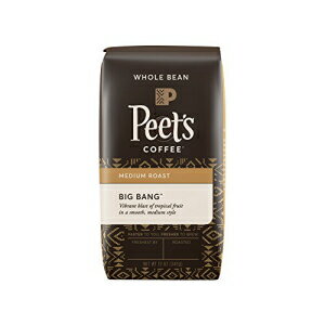Peet's Coffee ビッグバン ミディアムロースト全粒コーヒー、12 オンス Peet's Coffee Big Bang Medium Roast Whole Bean Coffee, 12 oz