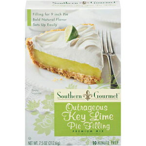 サザングルメ アウトレイジャス キーライムパイフィリングミックス、7.5オンス、6個パック Southern Gourmet Outrageous Key Lime Pie Filling Mix, 7.5 Ounce, Pack of 6