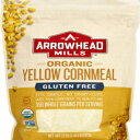 Arrowhead Mills オーガニック イエロー コーンミール 22 オンス Arrowhead Mills Organic Yellow Cornmeal, 22 Ounce