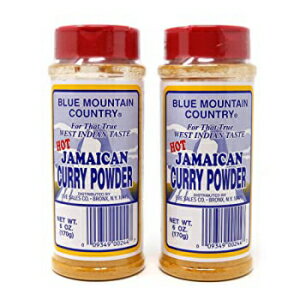 Blue Mountain Country Jamaican Curry Powder HOT 6 Oz (Pack of 2)