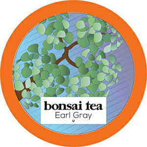 Bonsai Tea Co. 륰쥤2.0 塼ꥰ K å ֥б40  Bonsai Tea Co. Earl Grey, Compatible with 2.0 Keurig K Cup Brewers, 40Count