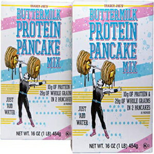 トレーダージョーズ バターミルク プロテイン パンケーキ ミックス (2 箱) Trader Joe's Buttermilk Protein Pancake Mix (2 Boxes)