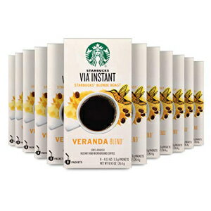 Хå VIA 󥹥 ҡ ֥  ѥå - ٥ ֥ - 100% ӥ - 8  (12 ĥѥå) Starbucks VIA Instant Coffee Blonde Roast Packets ? Veranda Blend ? 100% Arabica - 8