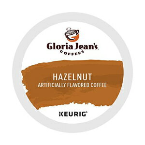 グロリア ジーンズ コーヒー ヘーゼルナッツ -- キューリグ ブルワーズ向け 24 K カップ入り 2 箱 Gloria Jean's Coffees HAZELNUT -- 2 Boxes of 24 K-Cups for Keurig Brewers