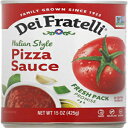 Dei Fratelli SVR̂ŏng}gsU\[X - sgpAy[XgsgpA`qg݊AOet[ (15 IXʁA6 pbN) Dei Fratelli Pizza Sauce from All-Natural Vine-Ripened Tomatoes - No Water, No Paste