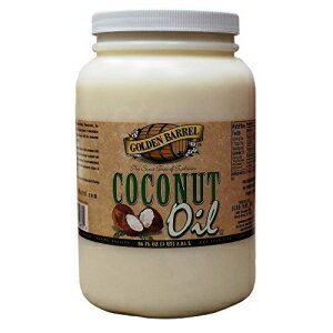 ゴールデン バレル ココナッツ オイル (96 液量オンス) Golden Barrel Coconut Oil (96 fl. oz.)