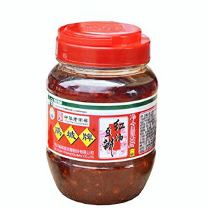 四川芭蕉板豆ペースト 唐辛子油入り - 17.6 オンス (500g) | ホン・ユウ・ドゥバン Sichuan Pixian Boad Bean Paste with Red Chili Oil - 17.6 oz (500g) | Hong You Dou Ban