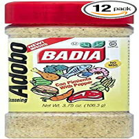 Badia Adob??o ybp[A3.75 IX (12 pbN) Badia Adobo With Pepper, 3.75 Ounce (Pack of 12)