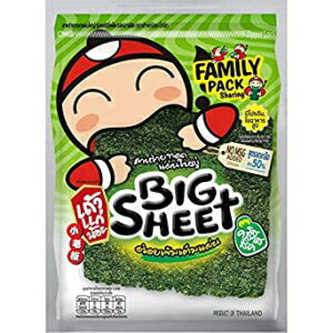 ^IP[mC CۃXibNBIGV[g NVbN t@~[pbN / ^CY TAO KAE NOI Seaweed Snack BIG Sheet Classic Flavour Family PACK / Product of Thailand