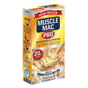 voCIeBNXMTCICōꂽ}Jjƃ`[ỸJ[gA1H20g̍^pNAMUSCLE MAC PROɂ{̔`F_[`[YAi10pbNj Macaroni and Cheese Carton Made With Probiotics And MTC Oil, 20g High Protein Per