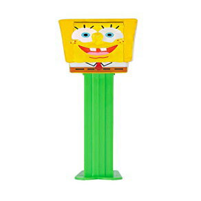 PEZ スポンジボブ スクエアパンツ クリスタル キャンディ ディスペンサー - スポンジボブ スクエアパンツ Pez ディスペンサー キャンディリフィル 2 個付き PEZ SpongeBob Squarepants Crystal Candy Dispenser - Spongebob Squarepants Pez Dispens