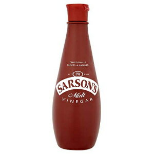 モルトビネガー サーソンズ モルトビネガー 300ml (4本入) Sarsons Malt Vinegar 300ml (Pack of 4)