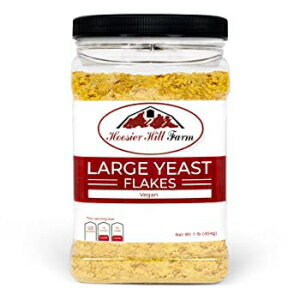 1ポンド（1パック） フージャーヒルファーム栄養酵母フレーク 1ポンド 1 Pound (Pack of 1), Hoosier Hill Farm Nutritional Yeast Flakes, 1 Pound