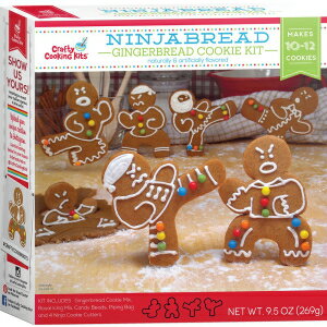 イン ザ ミックス ジンジャーブレッドクッキーキット Ninja 9.5オンス In the Mix Gingerbread Cookie Kit, Ninja, 9.5 Ounce