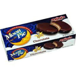 Moon Pie Minis Chocolate Marshmallow Sandwich 110 Calories - 2 Packages