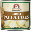 シェフズクオリティ ホールホワイトポテト No.10、110オンス Chefs Quality Whole White Potato No. 10, 110 Ounce