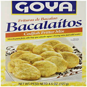 ゴーヤタラのフリッターミックス、4.5オンス Goya Codfish Fritter Mix, 4.5 Ounce