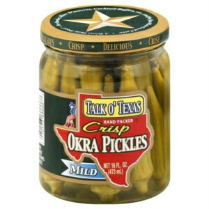 楽天GlomarketTalk O テキサスオクラピクルス マイルド （2 個パック） Talk O Texas Okra Pickled Mild （Pack of 2）