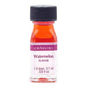 LorAnn スイカ SS フレーバー、1 ドラムボトル (0.0125 fl oz - 3.7ml - 小さじ 1) LorAnn Watermelon SS Flavor, 1 dram bottle (.0125 fl oz - 3.7ml - 1 teaspoon)