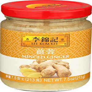 Lee Kum Kee ミンチジンジャー、7.5 オンス瓶 (4 個パック) Lee Kum Kee Minced Ginger, 7.5-Ounce Jars (Pack of 4)