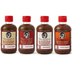Demitri's Bloody Mary Mixes 8オンス バラエティパック - 4個セット Demitri's Bloody Mary Mixes 8 oz Variety Pack - Set of 4