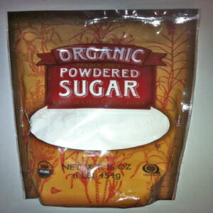 トレーダージョーズの蒸発させたサトウキビジュースからの有機粉砂糖 Trader Joe's Organic Powdered Sugar From Evaporated Cane Juice