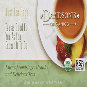 デビッドソンのティーバッグ、フォルモサウーロン茶、100カウント Davidson's Tea Bags, Formosa Oolong, 100 Count 1