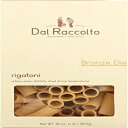 ダルラッコルトブロンズダイカットパスタ、リガトーニ、1ポンド、（12パック） Dal Raccolto Bronze Die Cut Pasta, Rigatoni, 1 Pound, (Pack of 12)