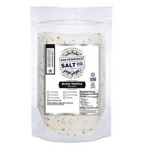 楽天Glomarket1ポンド（1パック）、イタリア産黒トリュフ塩1ポンド。San Francisco Salt Company のバルクバッグ 1 Pound （Pack of 1）, Italian Black Truffle Salt 1lb. Bulk Bag by San Francisco Salt Company